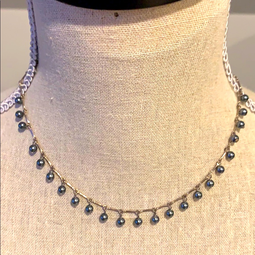 Carolee Pearl Silver Necklace 20$